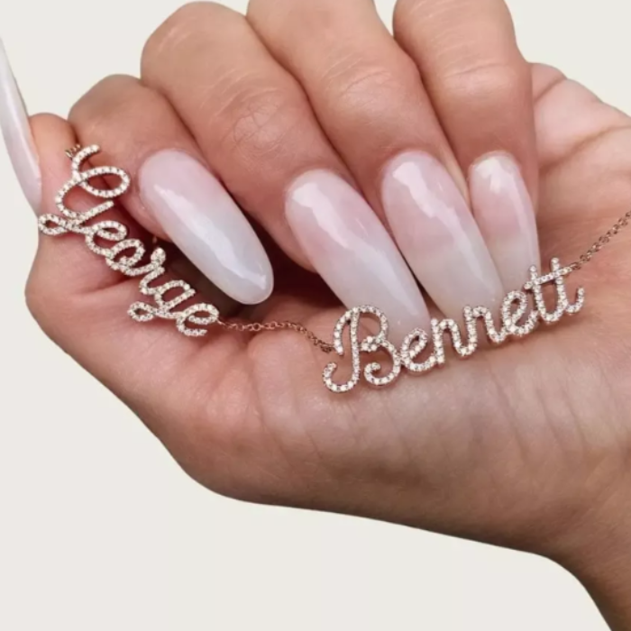 Multi Signature Custom Name Necklace