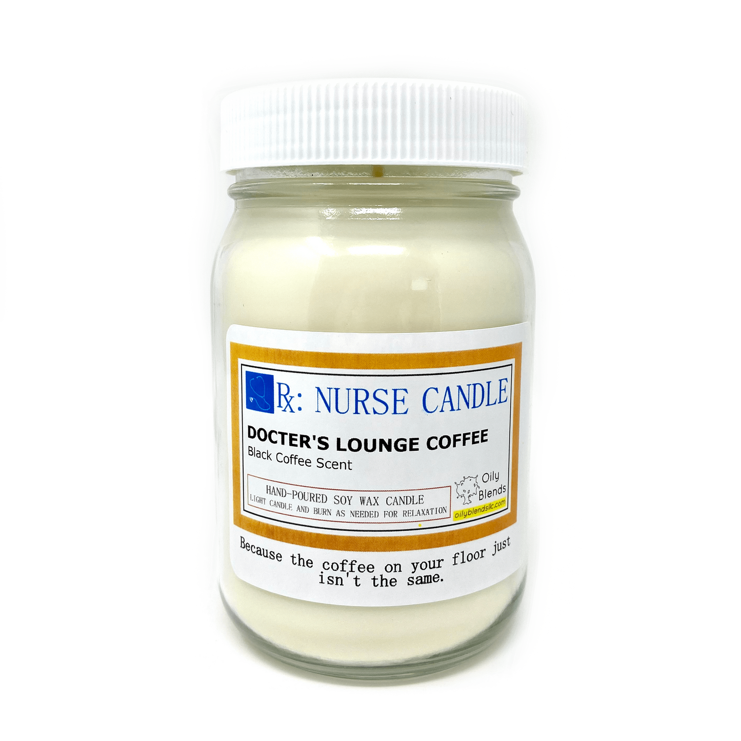 Jumbo Nurse Candles - 100 Hour Burn Time Soy Wax Candles