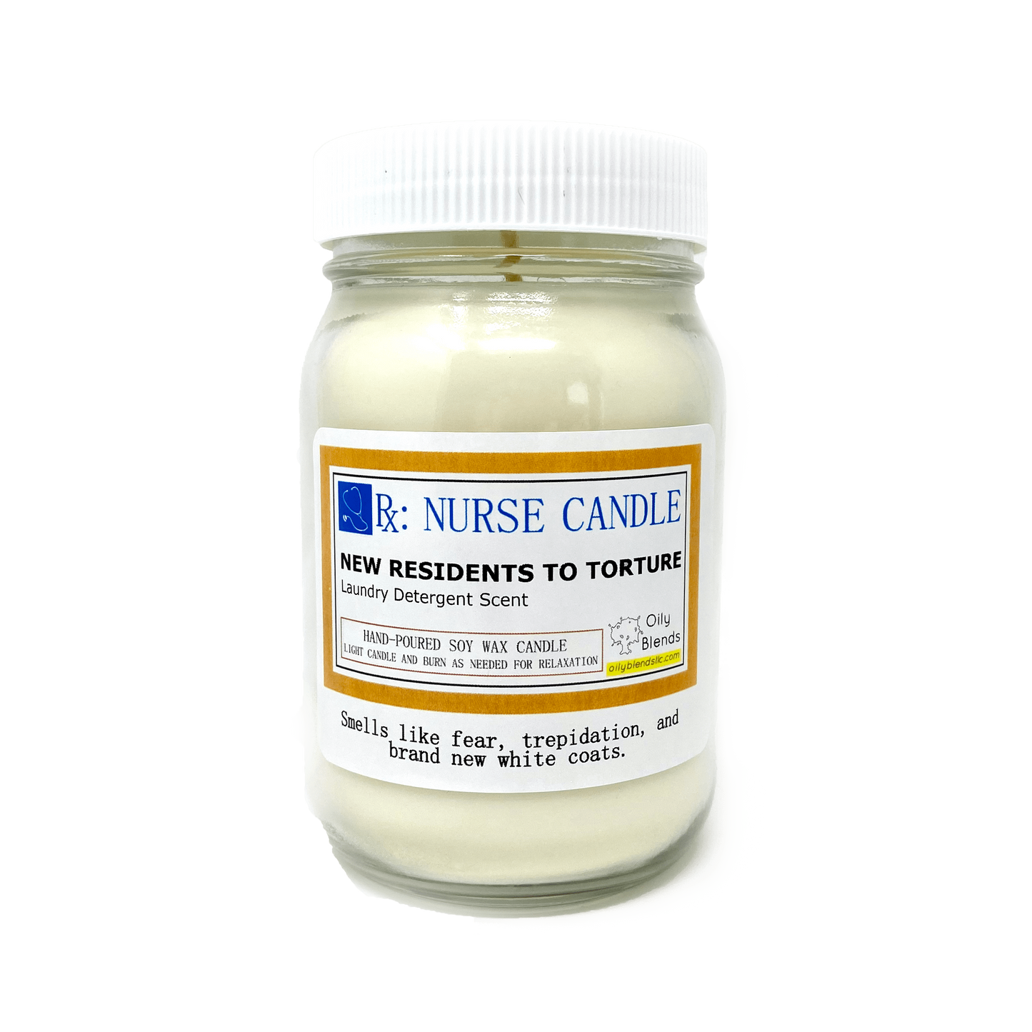 Jumbo Nurse Candles - 100 Hour Burn Time Soy Wax Candles