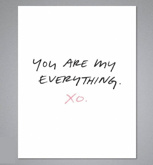 You Are My Everything Card