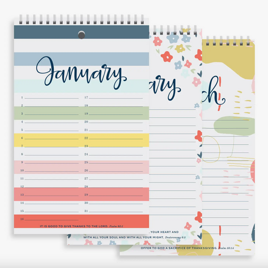 Yearly Gratitude Journal - Joyful Stripes