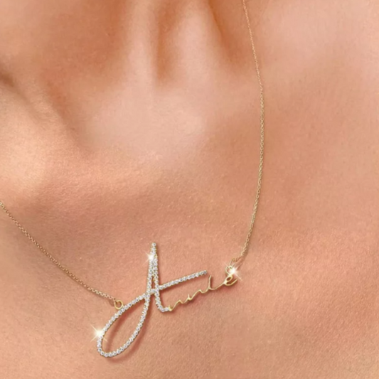 Signature Style Custom Name Necklace