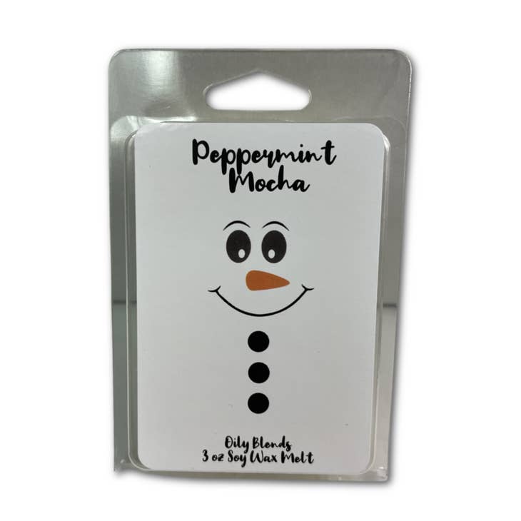 Snowman Christmas Wax Melt Soy Wax