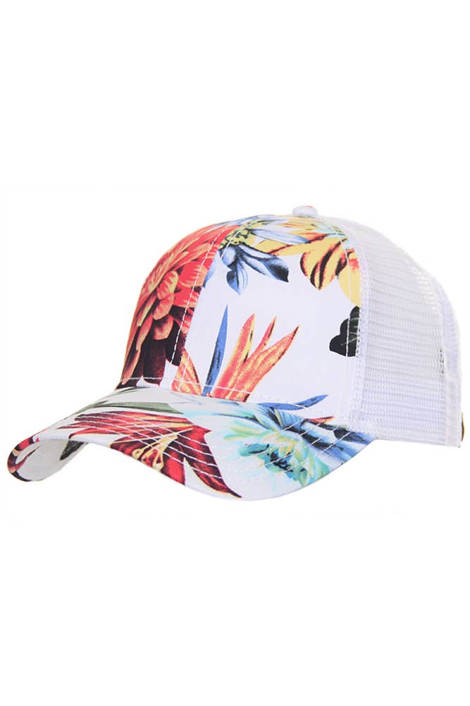 CC Florida Print Trucker Baseball Cap