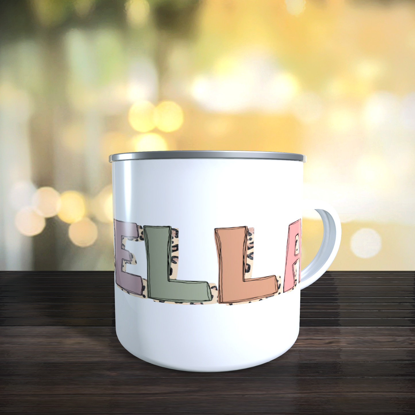 Alpha Personalized Camper Mug