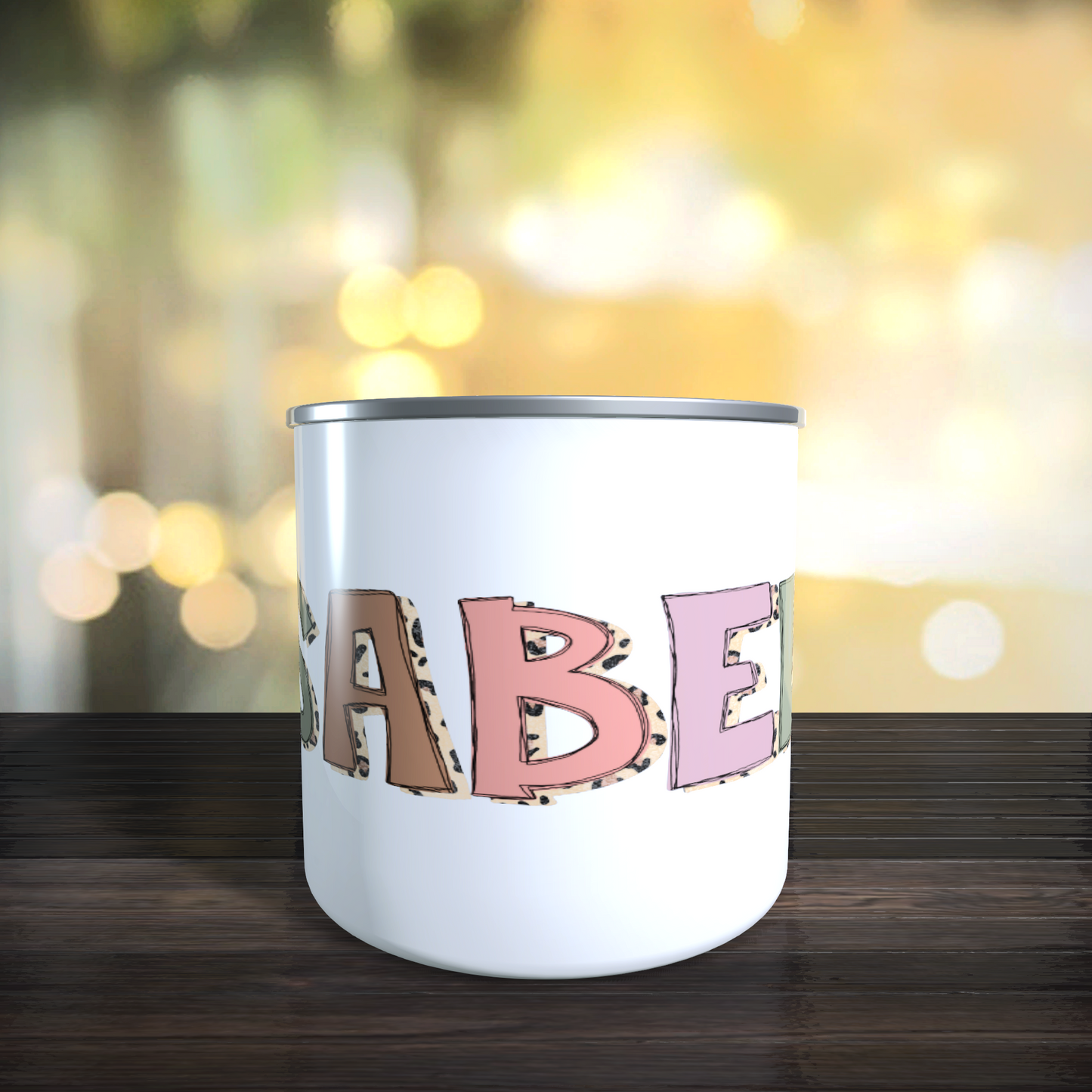 Alpha Personalized Camper Mug