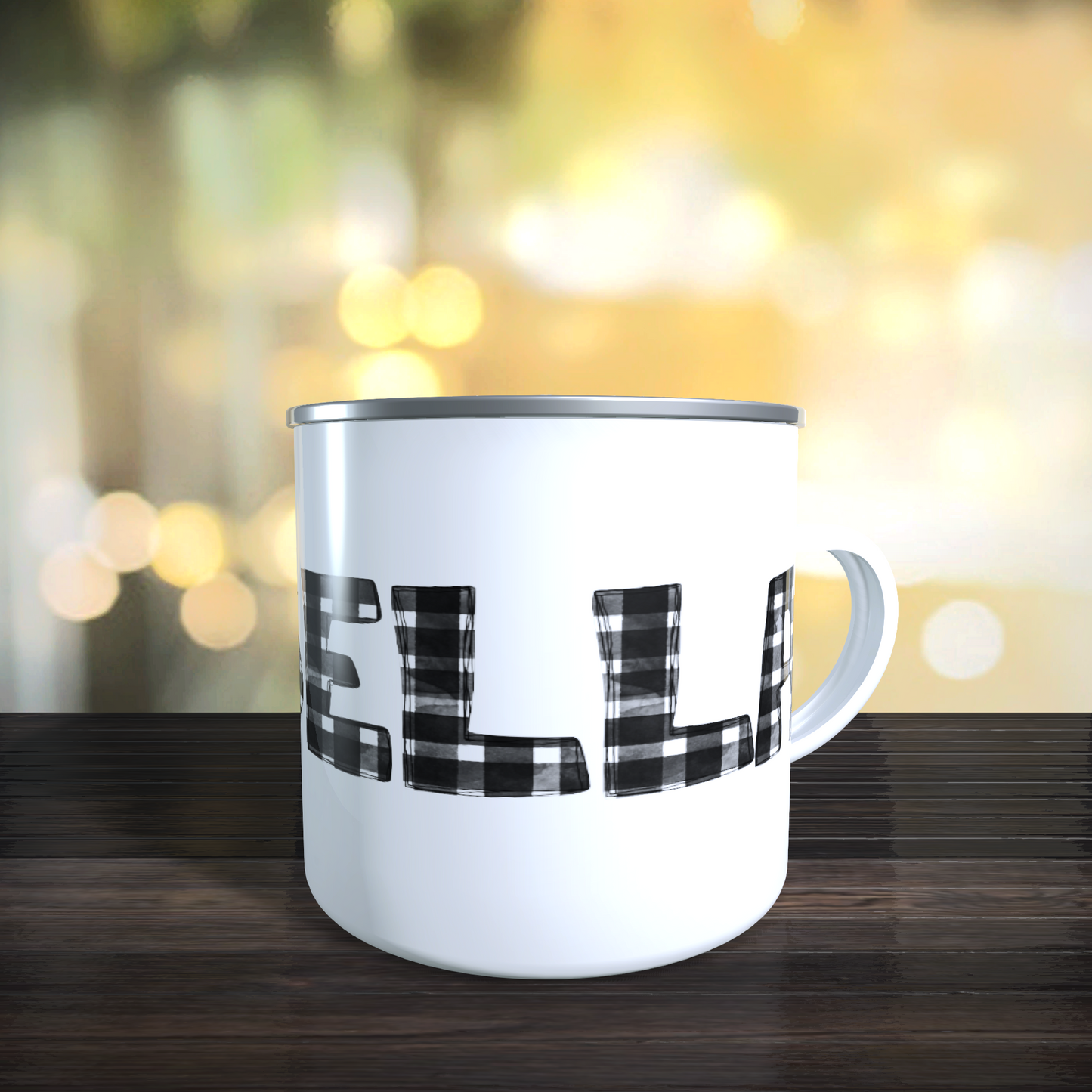 Alpha Personalized Camper Mug
