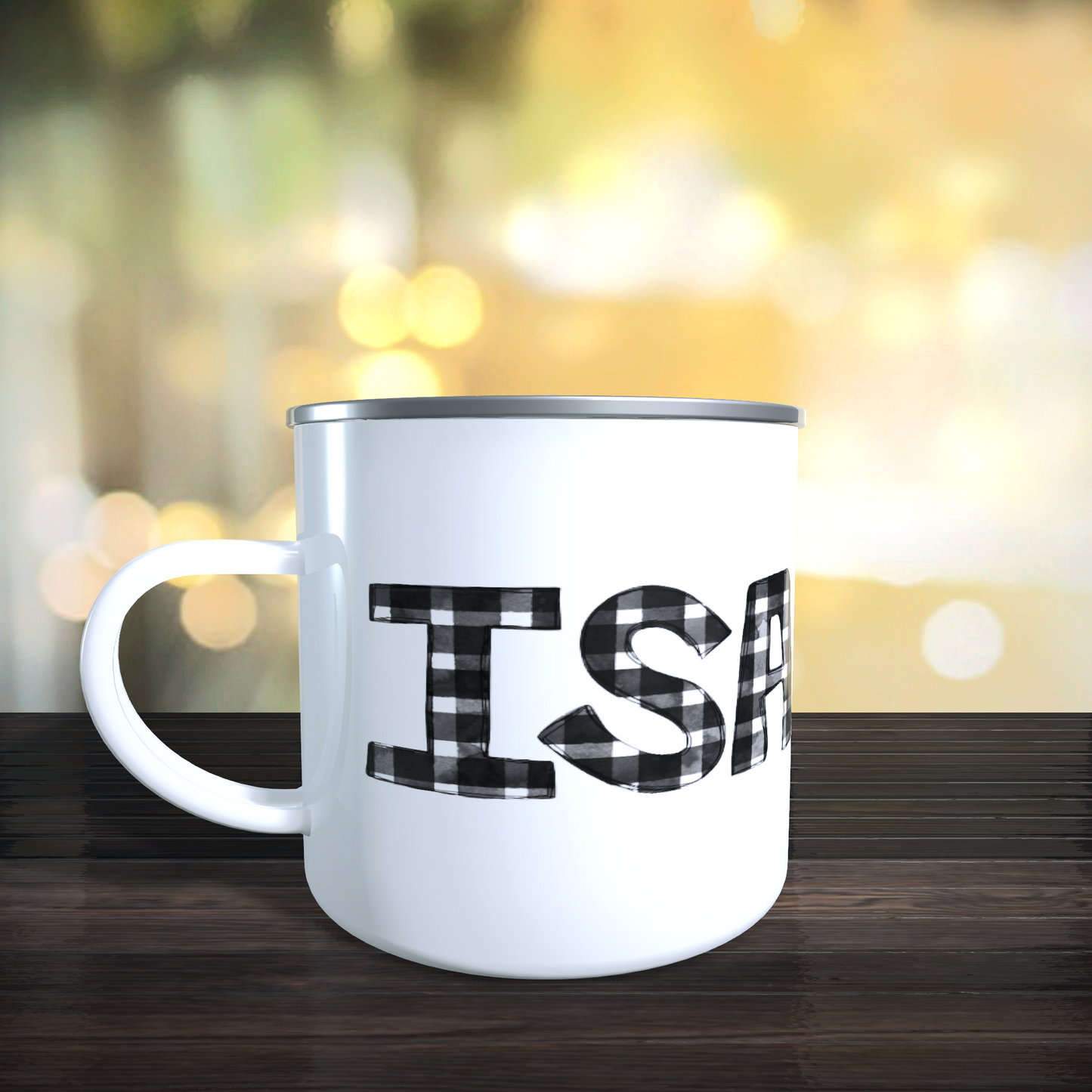Alpha Personalized Camper Mug