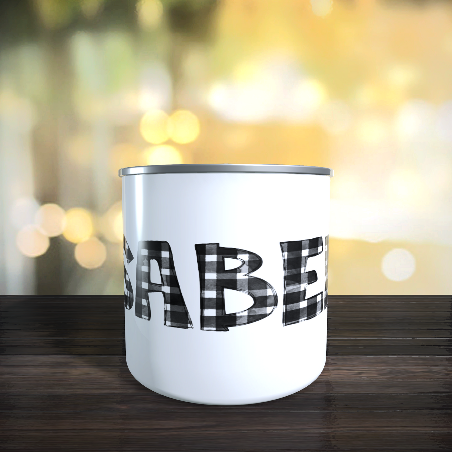 Alpha Personalized Camper Mug