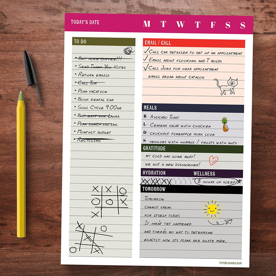 Daily Bold Task Pad