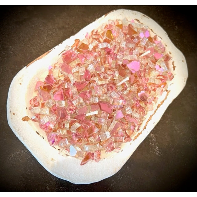 Sparkling Rose FIRE BOWL - Grapefruit Fragrance