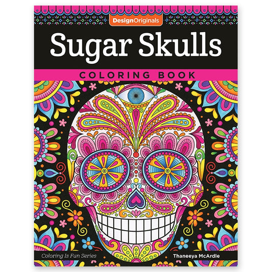 Sugar Skulls Coloring Book