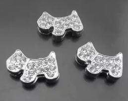 ClaudiaG Pavé Dog -Silver Charm