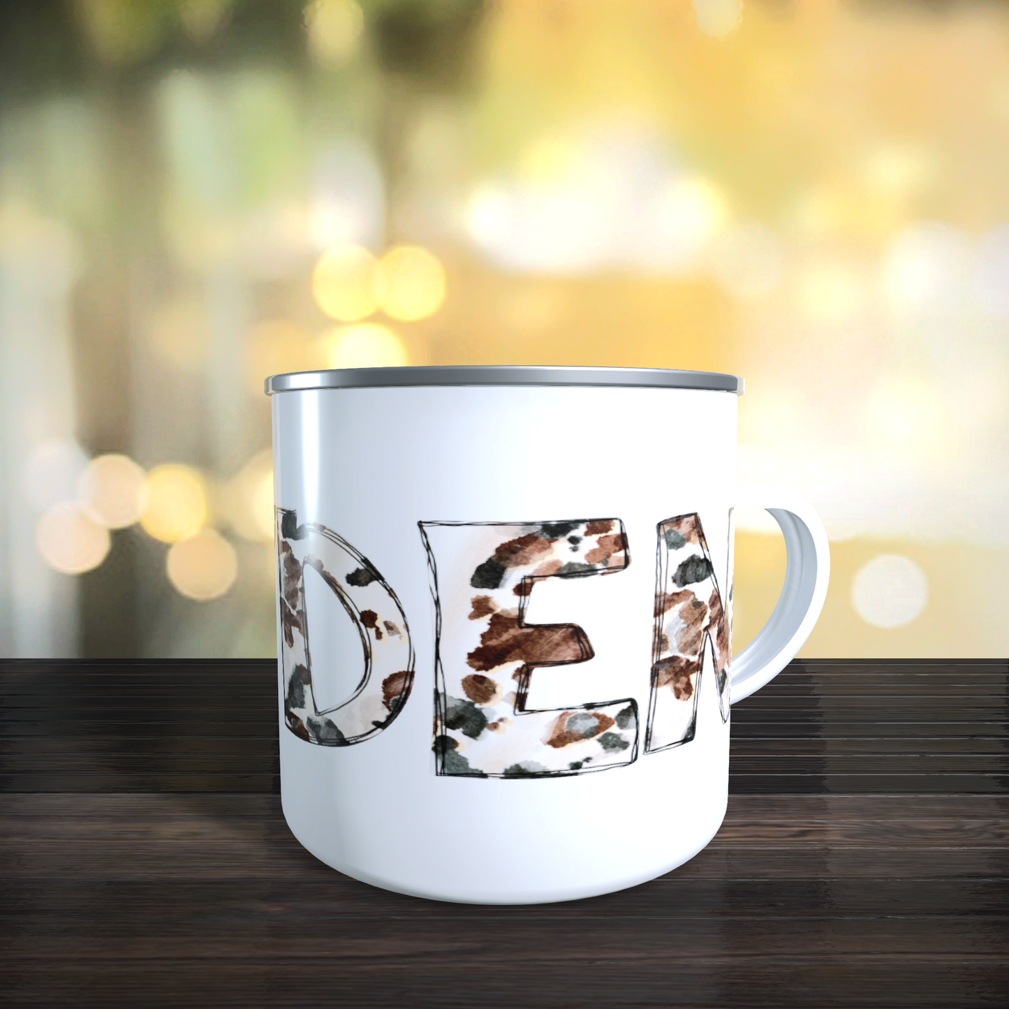 Alpha Personalized Camper Mug