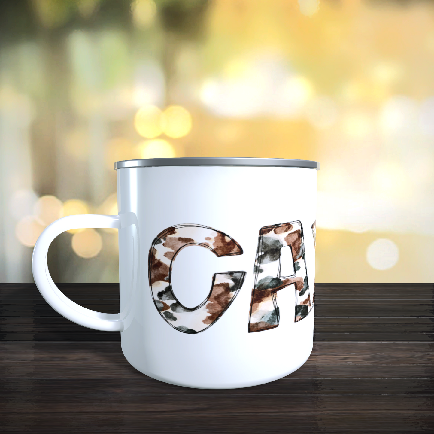 Alpha Personalized Camper Mug