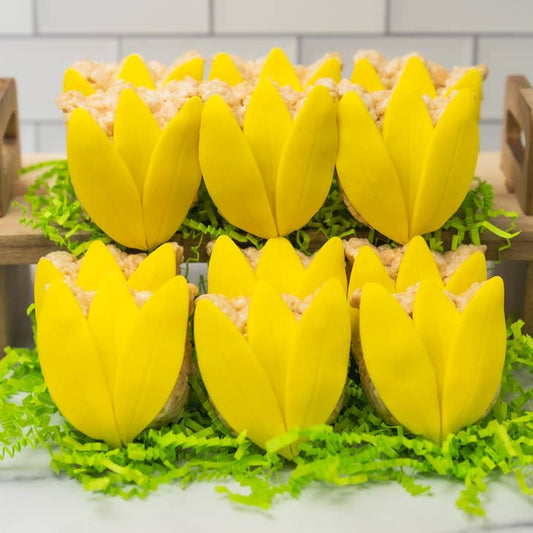 Tulip Rice Crispie Treats