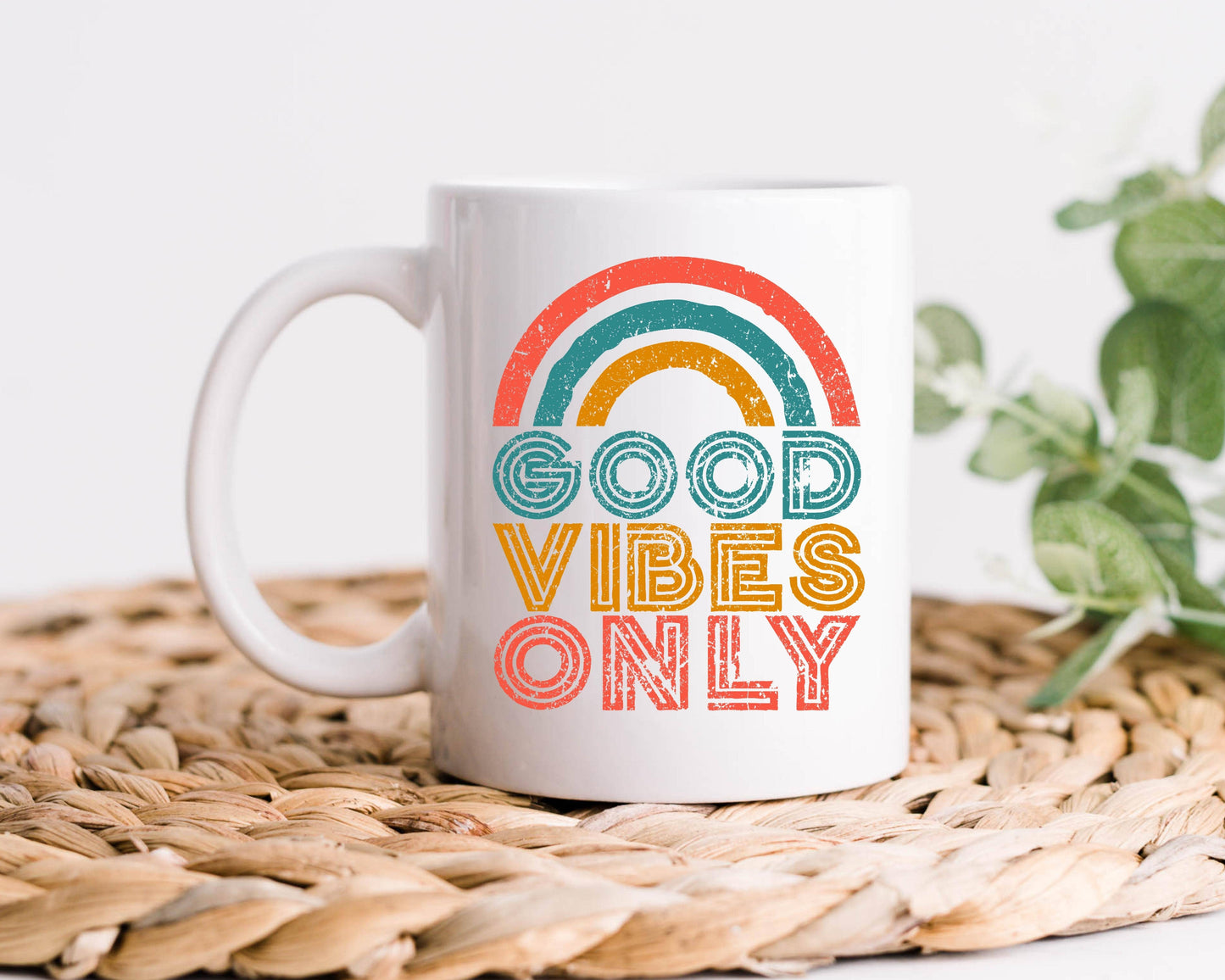 Good Vibes Only Coffee Mug