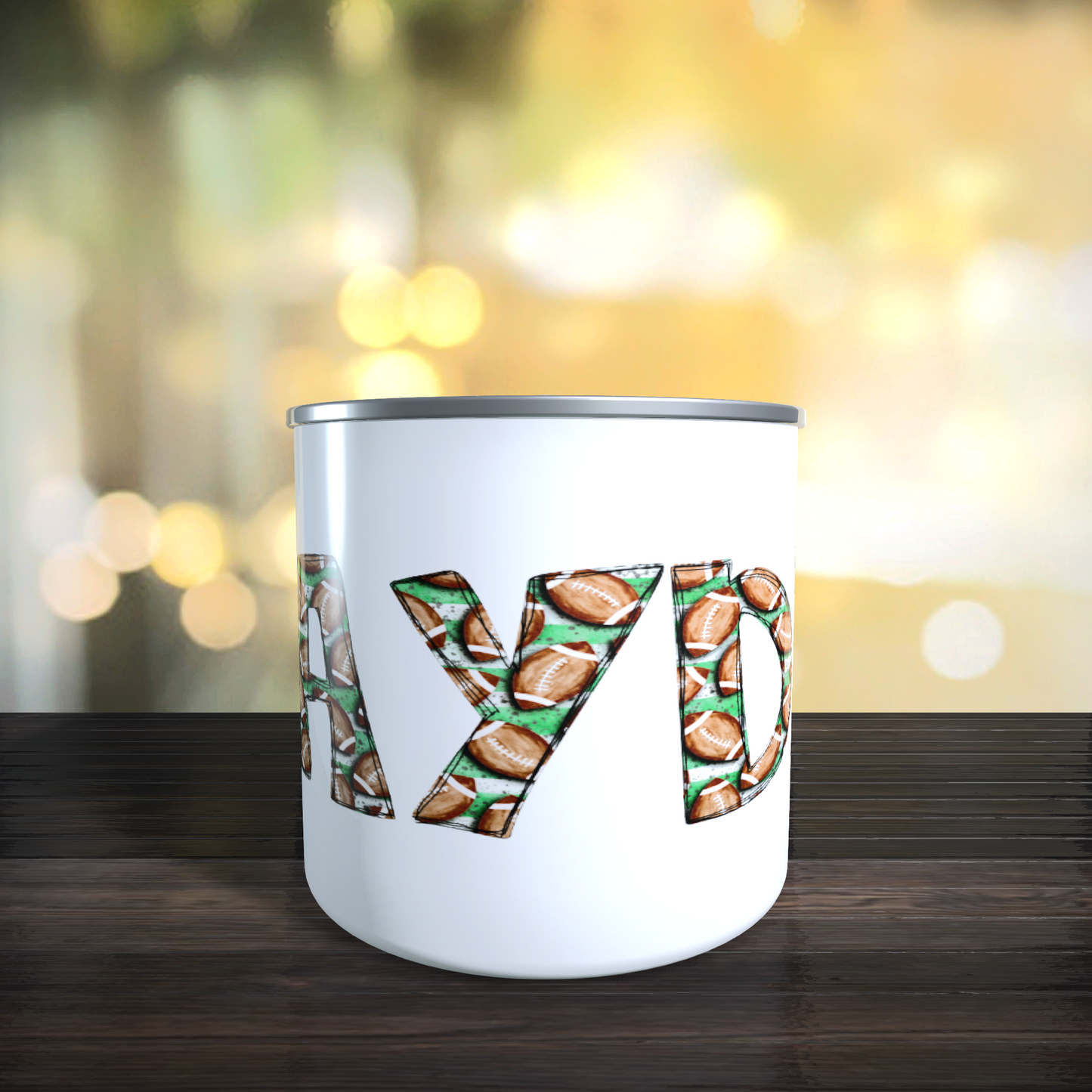 Alpha Personalized Camper Mug