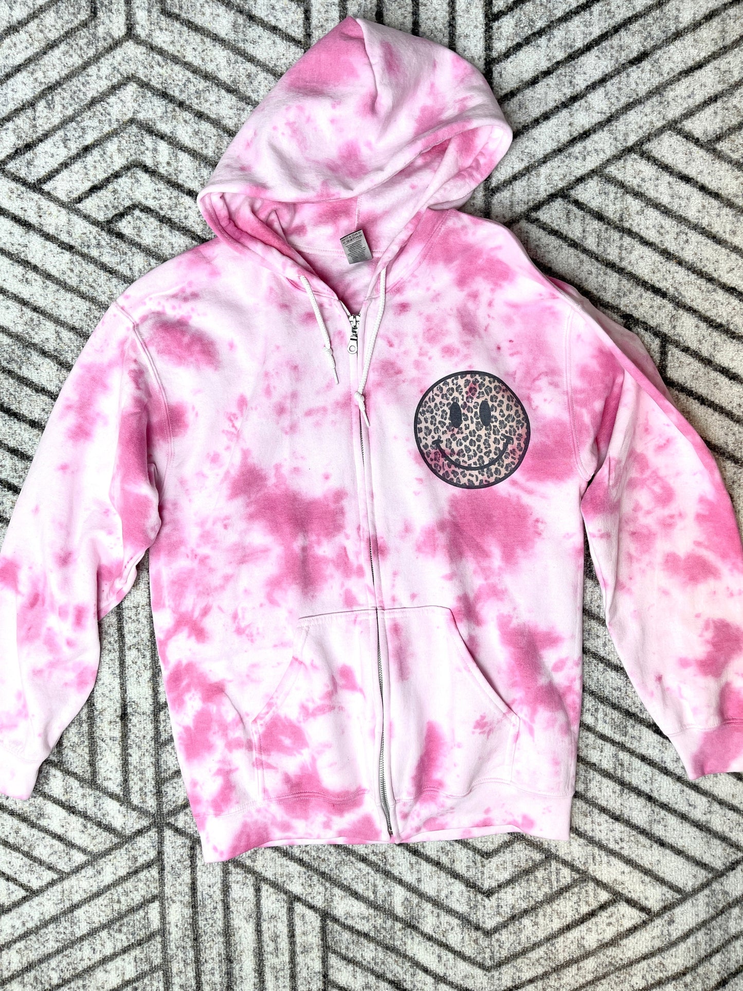 Leopard Happy Face Jacket