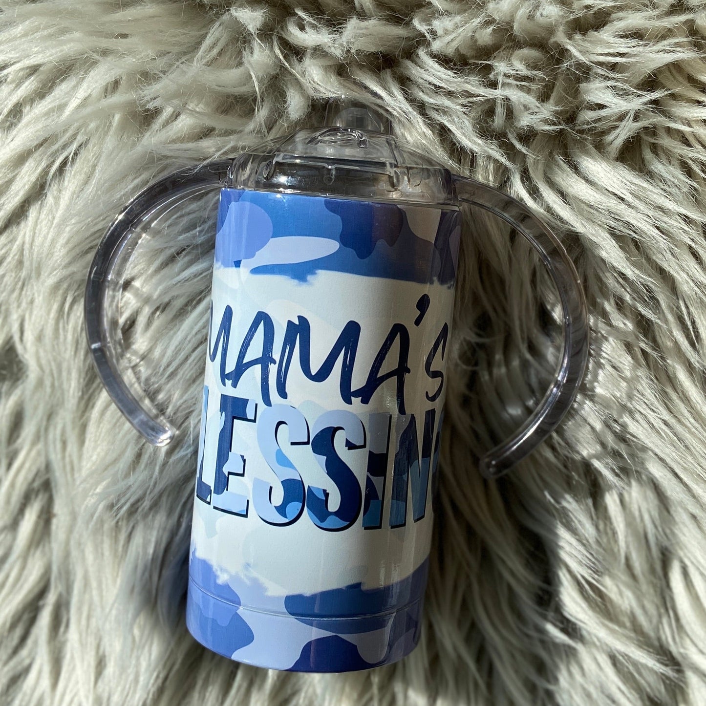 Mommy and me Blessed Mama Mama’s blessing Tumbler Set
