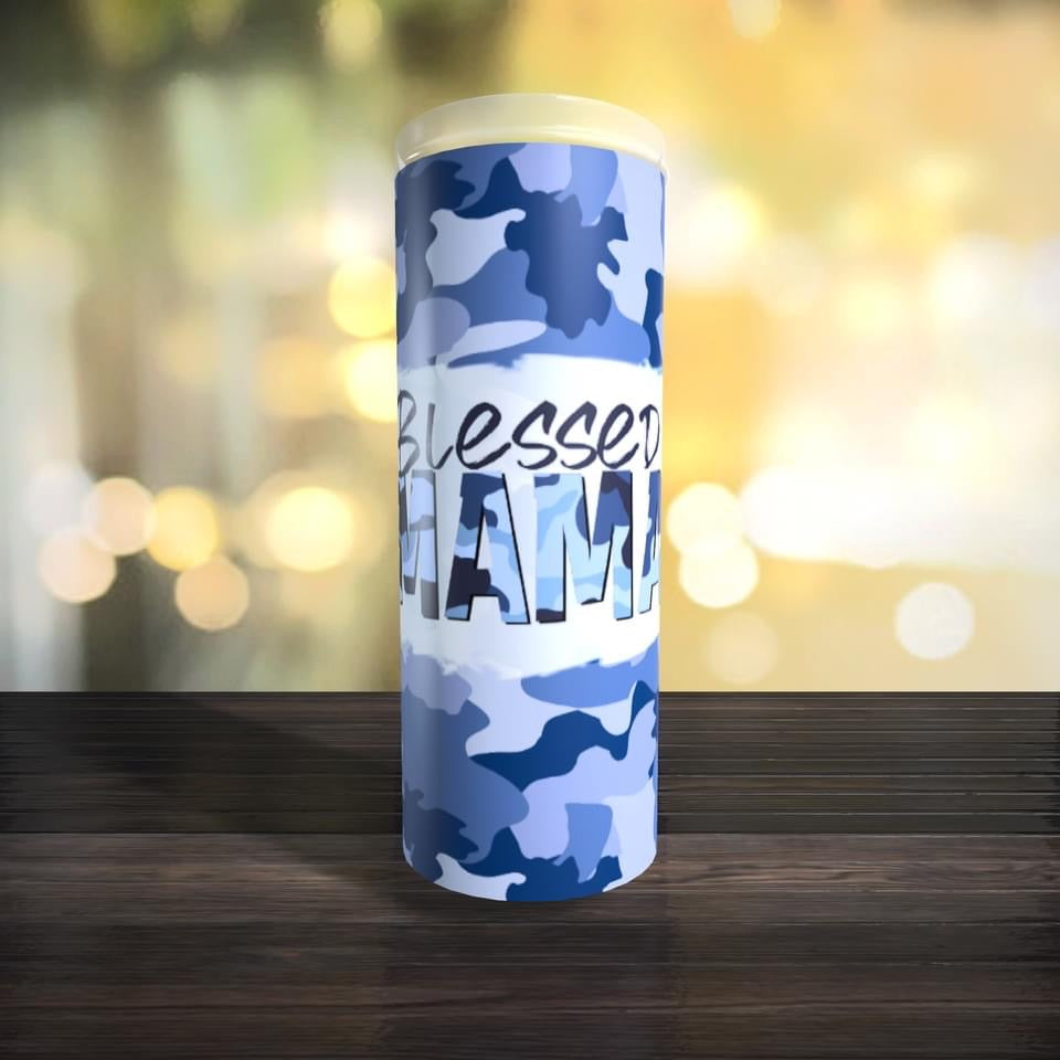 Mommy and me Blessed Mama Mama’s blessing Tumbler Set