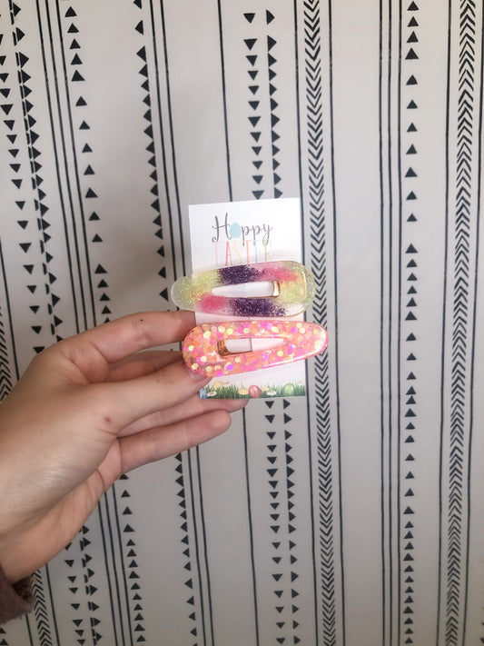 Easter Hair Clip set