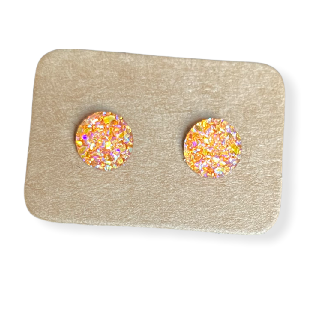 8 mm, 10 mm & 12 mm Stud Earrings