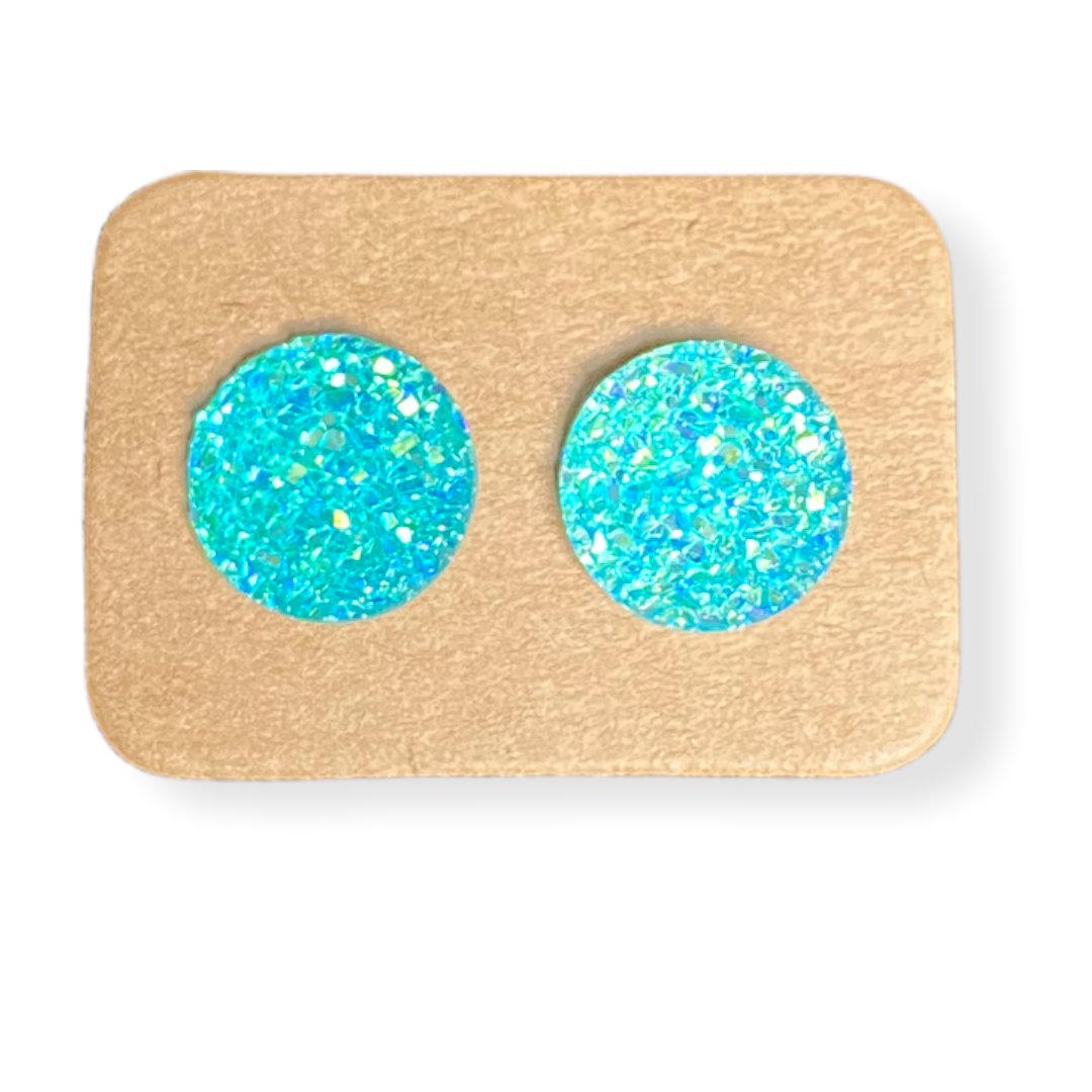 8 mm, 10 mm & 12 mm Stud Earrings
