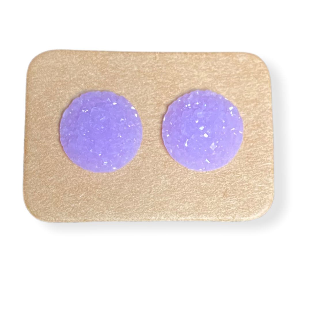 8 mm, 10 mm & 12 mm Stud Earrings