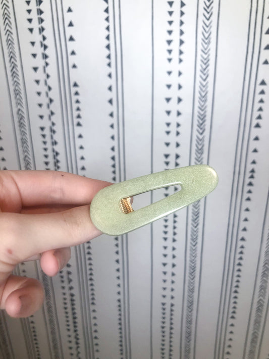 Pistachio Hair Clip