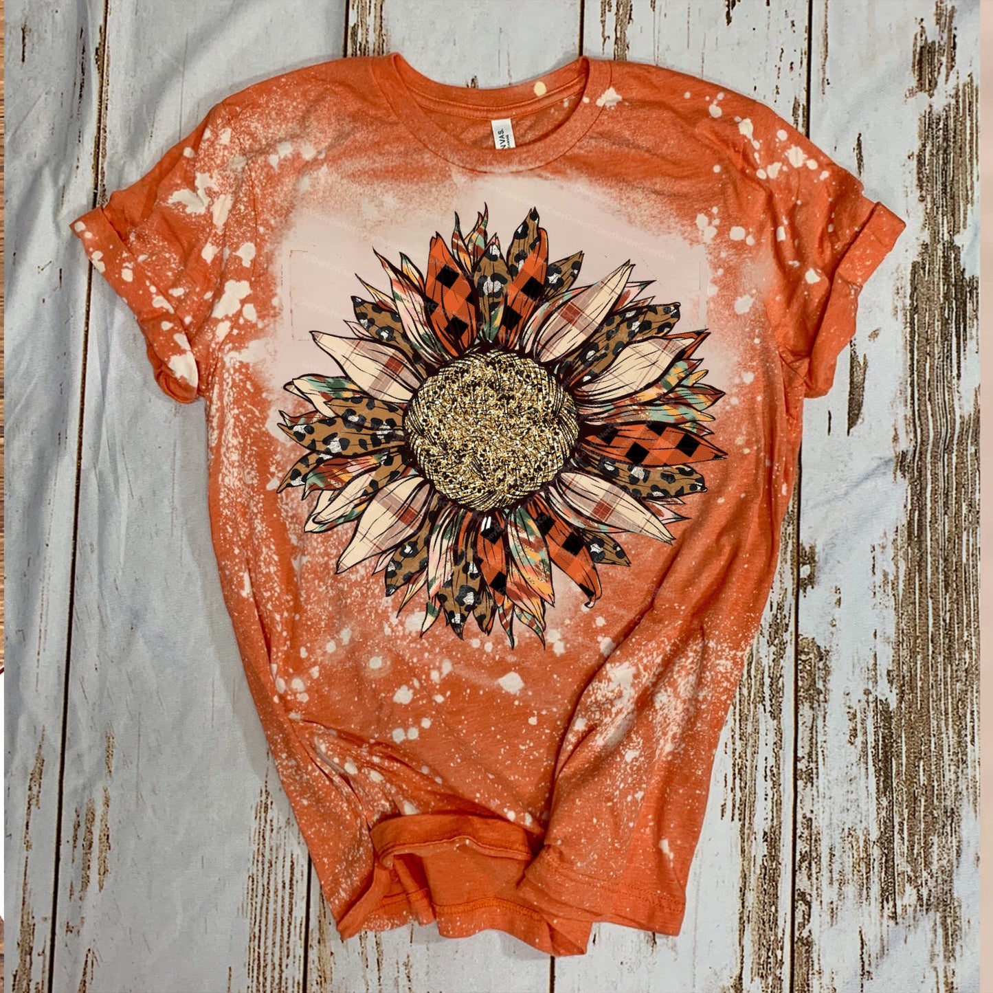 (No Thankful) Multi Pattern Sunflower - 6 Color Options
