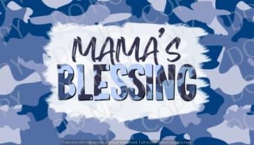 Mommy and me Blessed Mama Mama’s blessing Tumbler Set