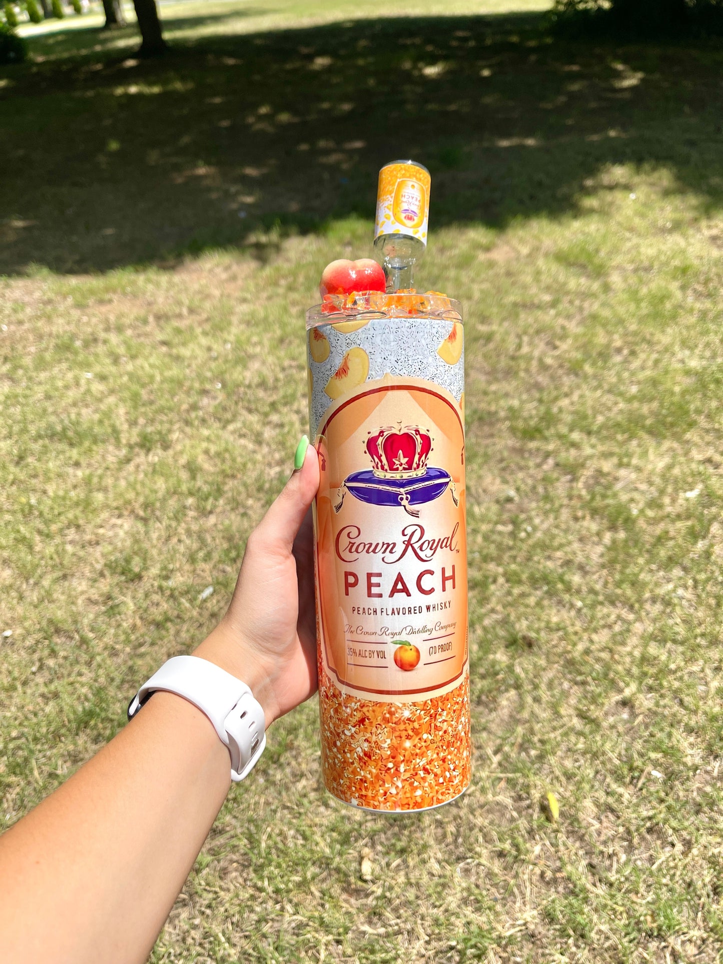 Whiskey Peach Tumbler