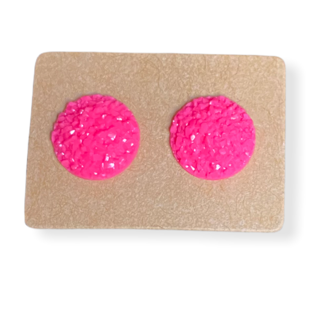8 mm, 10 mm & 12 mm Stud Earrings