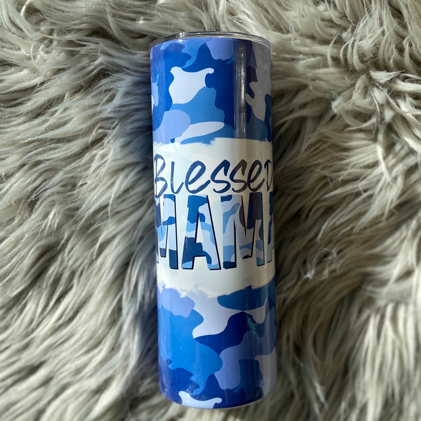 Mommy and me Blessed Mama Mama’s blessing Tumbler Set