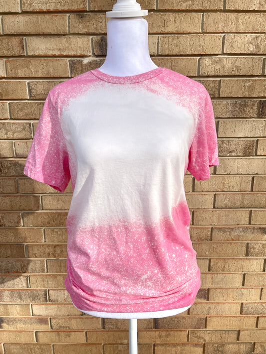 Pink Blank Bleached