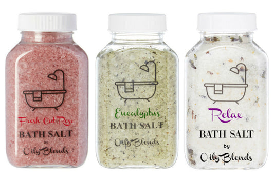 Essential Oil 6 oz Bath Salts