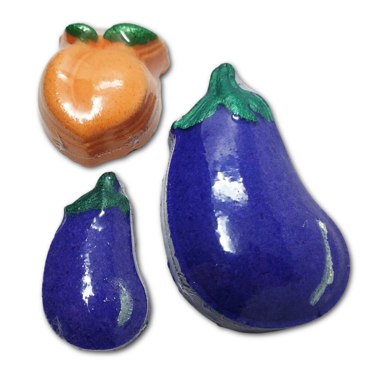 Eggplant Bath Bombs
