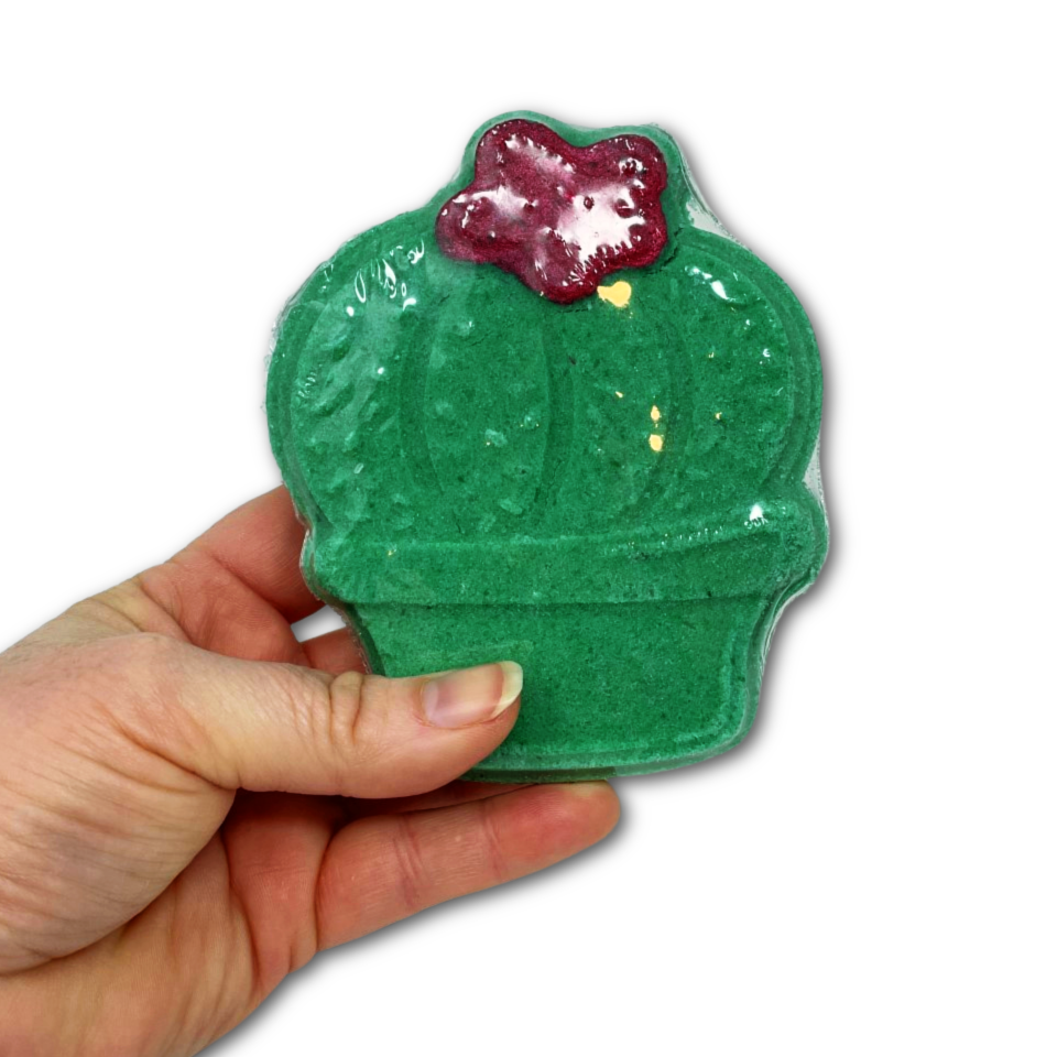 Succulent Plant with Bloom Summer Bath Bombs