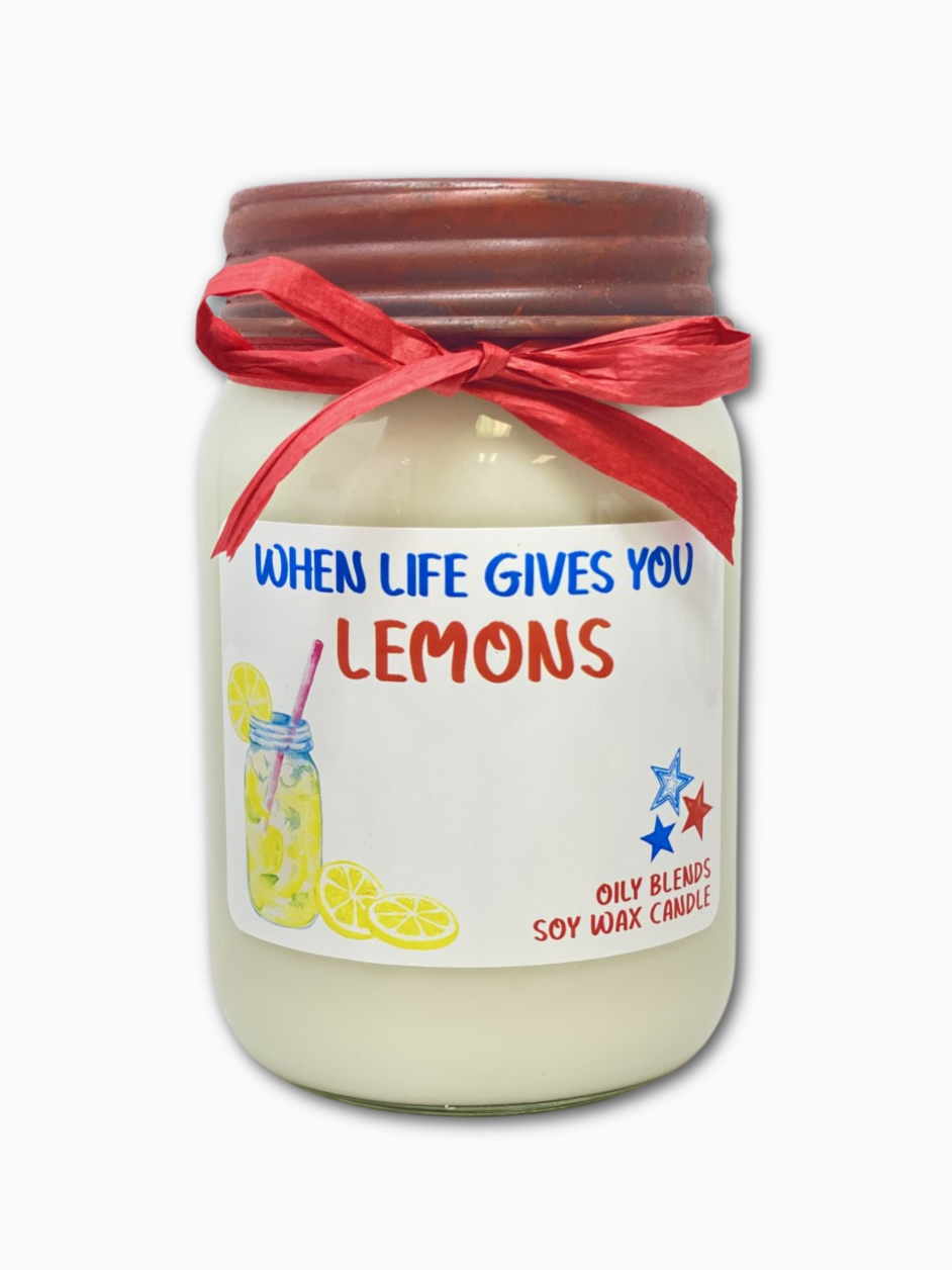 Patriotic Jumbo Candles