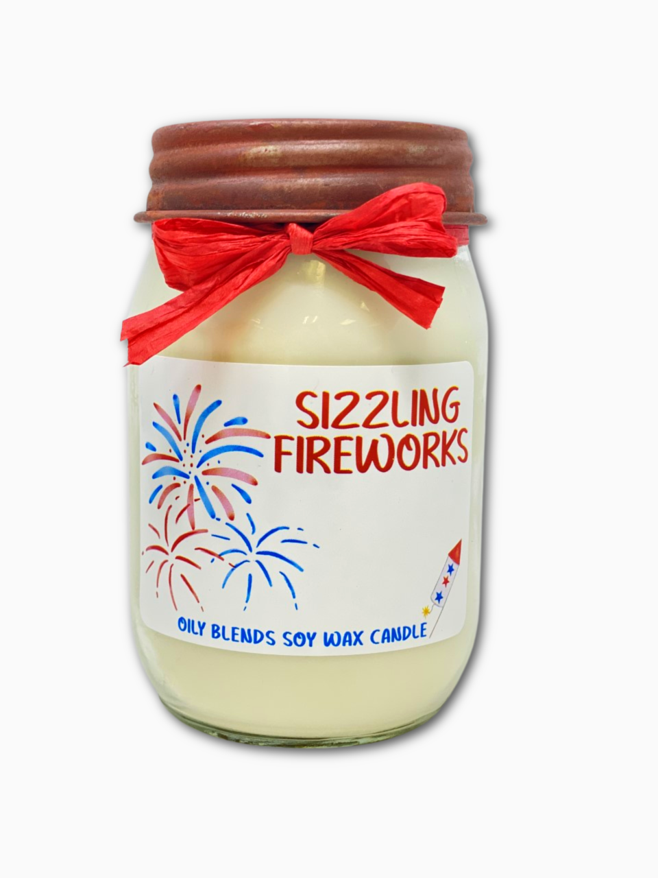 Patriotic Jumbo Candles