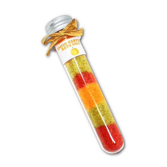 Fall Multi Colored Bath Salt Vial