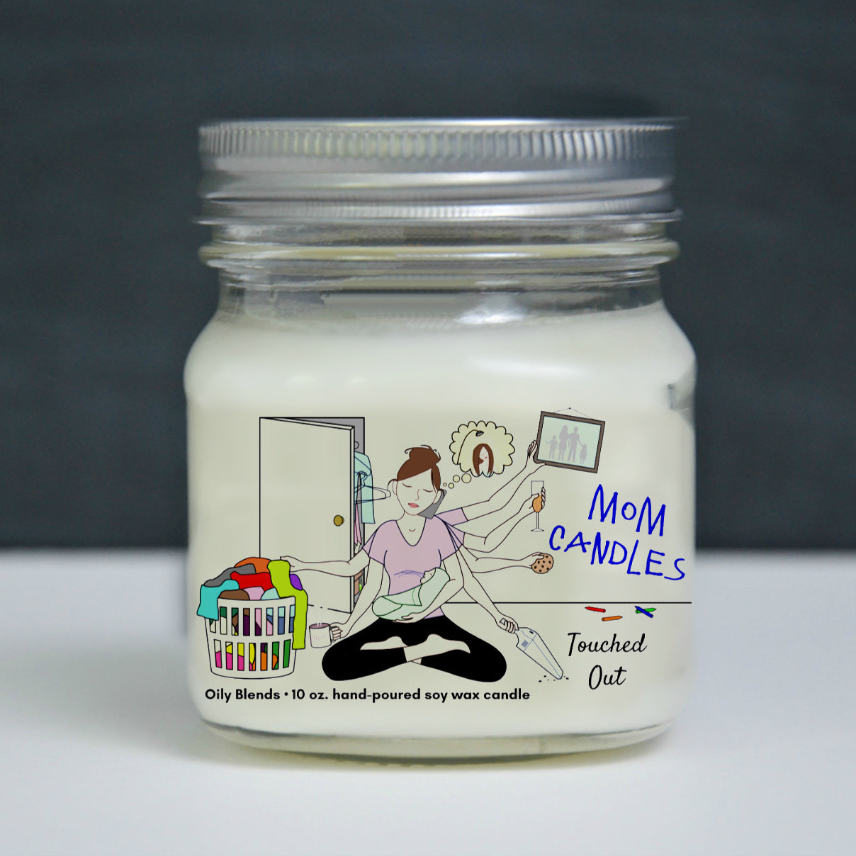 Mom Candles - 50 Hour Burn Time Soy Wax Candles