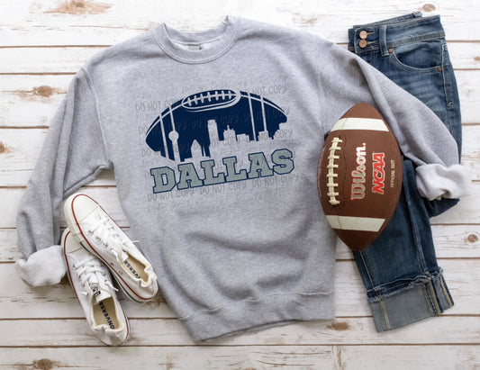 Dallas | Navy Blue & Grey