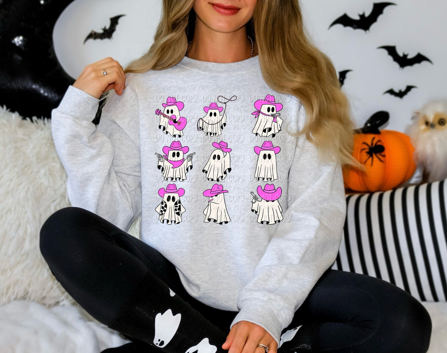 Western Ghosts - Pink | Sweatshirt OR Hoodie