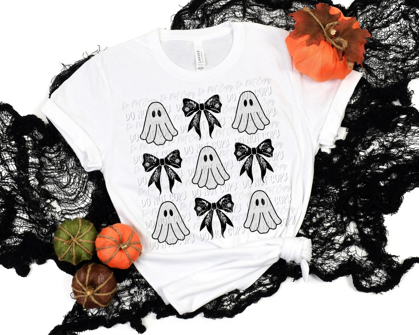 Spooky Ghosts & Bows - Tee