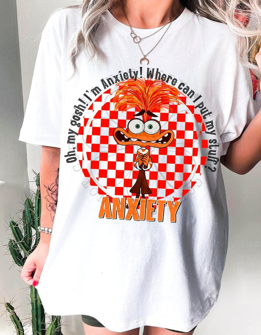 Anxiety Emotion- Tee