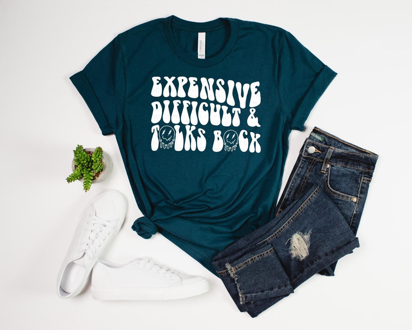 Expensive Difficult & Talk Back Tee