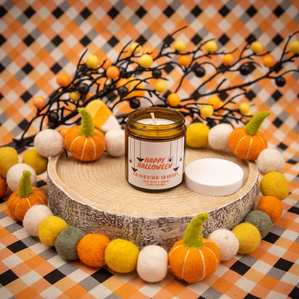 Halloween Candles - 25 Hour Burn Time Soy Wax Candles
