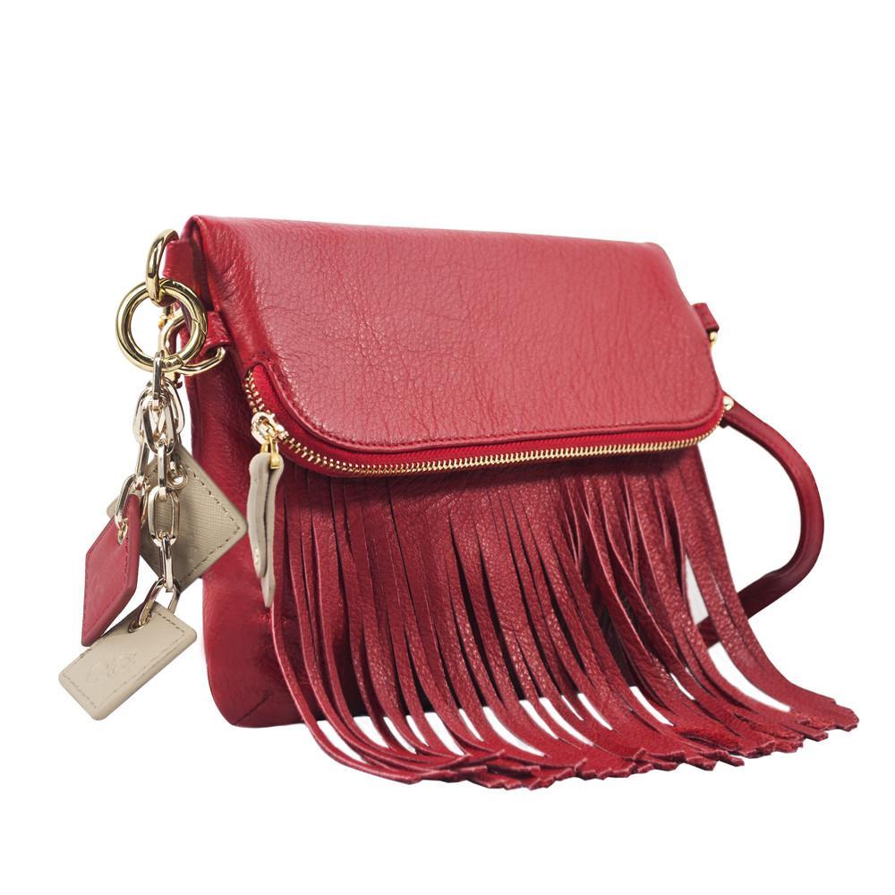 ClaudiaG Flamingo Handbag- Scarlet Red